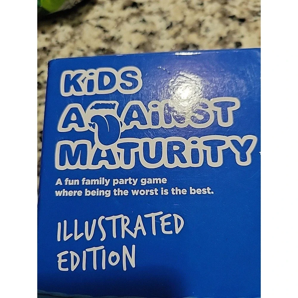 Kids Against Maturity Card‎ Game Funny Family Question Answer Children Cards